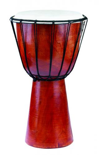 DJEMBE PLAIN MAHOGANY