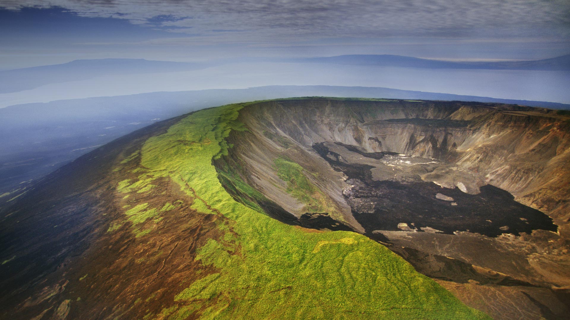 Caldera Volcano