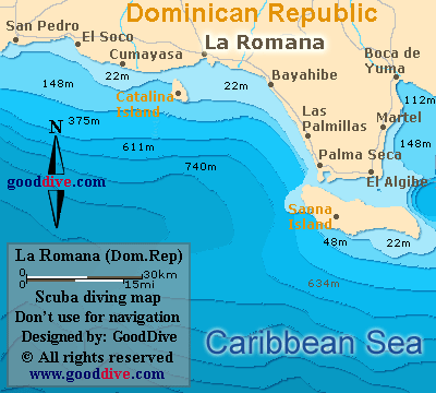 La Romana Dominican Republic Resorts Map