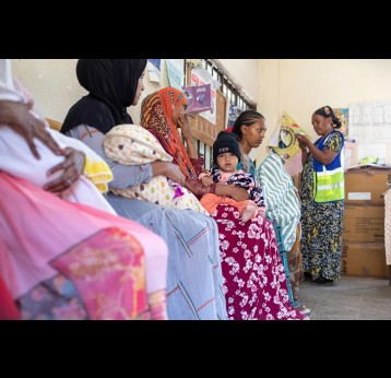 Routine immunisation. Gavi/2024/Mulugeta Ayene