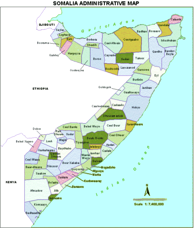 Somalia - Maps