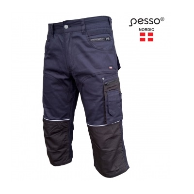 Bikses 3/4 PESSO stretch, zili