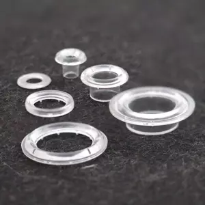 Clear Plastic Grommets With Washers