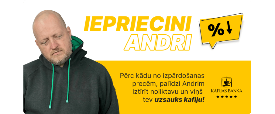 Iepriecini andri / Noliktavas izpardošana