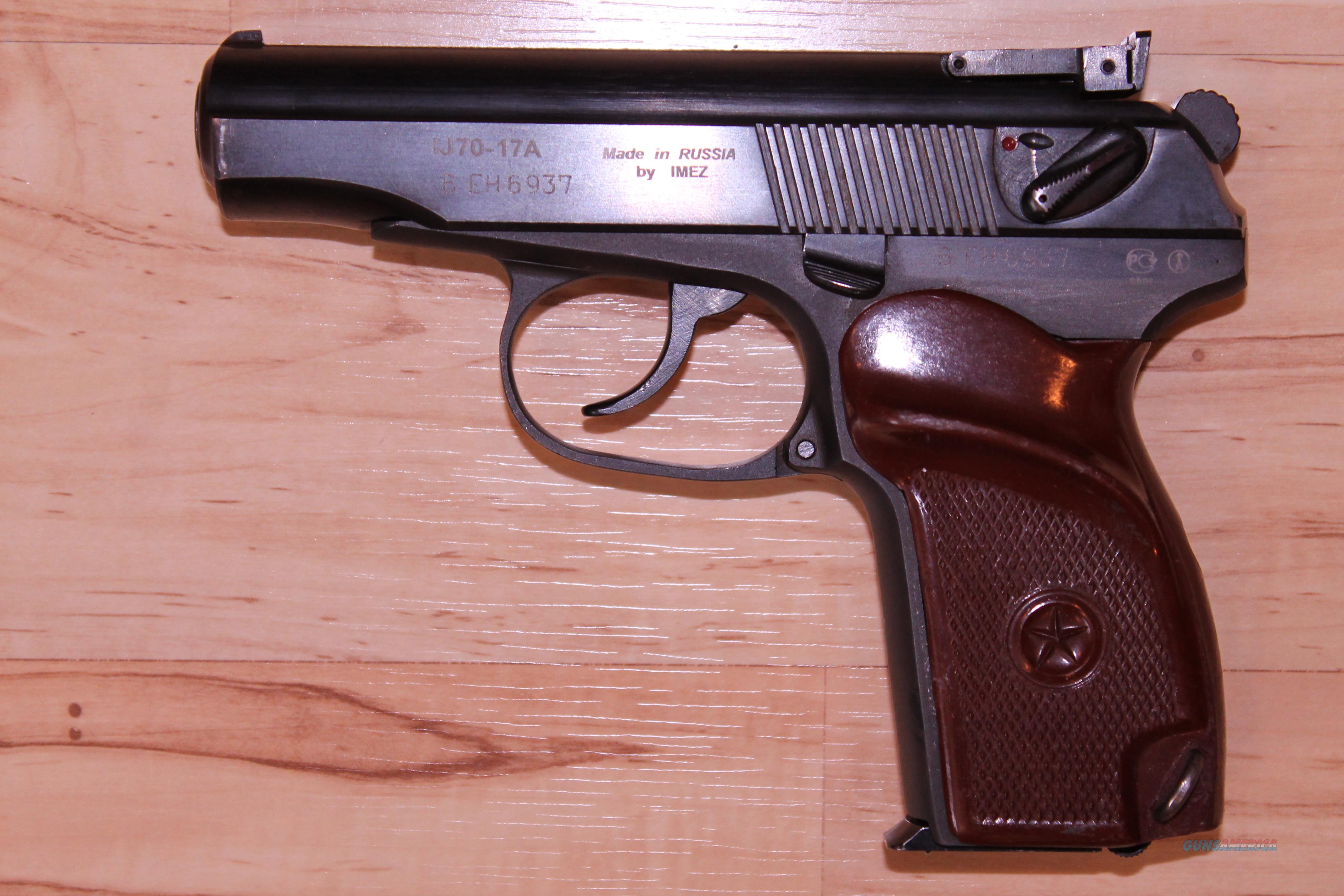 Russian Makarov by Baikal IJ 70 for sale at Gunsamerica.com: 967234679