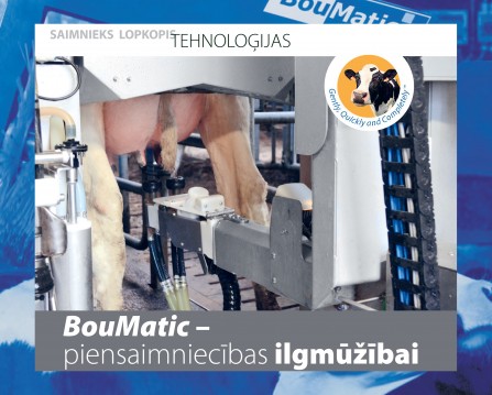 BouMatic- piensaimniecības ilgmūžībai!