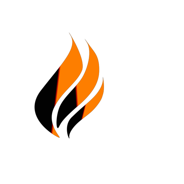 Gas Flame Logo PNG Clip art