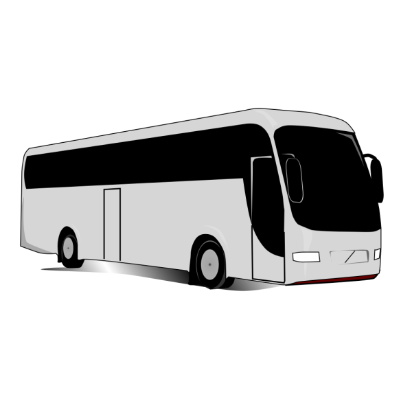 Blue Travel Bus PNG images