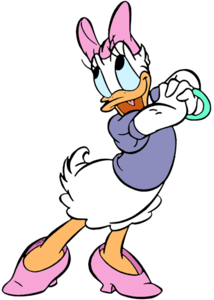 Daisy Duck Transparent PNG PNG Clip art