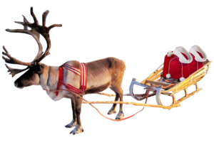 Santa Sleigh PNG Clipart PNG Clip art