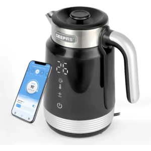 Geepas 1.7Litres Smart Stainless Steel kettle