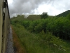 On a steam train