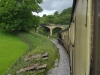 On a steam train