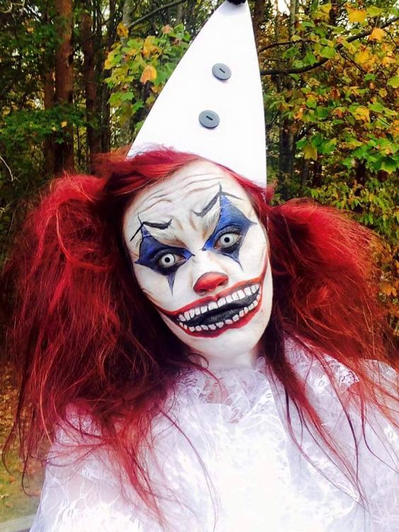 clown makeup costume scary fear