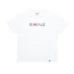 WOEI X CLONE - Always Connected White Tee Medium