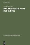 book: Das Medusenhaupt der Kritik