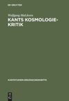 book: Kants Kosmologie-Kritik