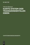 book: Kants System der transzendentalen Ideen