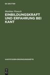 book: Einbildungskraft und Erfahrung bei Kant