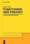 book: Funktionen der Freiheit