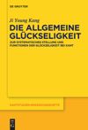 book: Die allgemeine Glückseligkeit