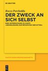 book: Der Zweck an sich selbst