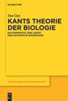 book: Kants Theorie der Biologie