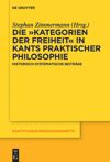 book: Die „Kategorien der Freiheit“ in Kants praktischer Philosophie