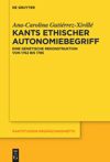 book: Kants ethischer Autonomiebegriff