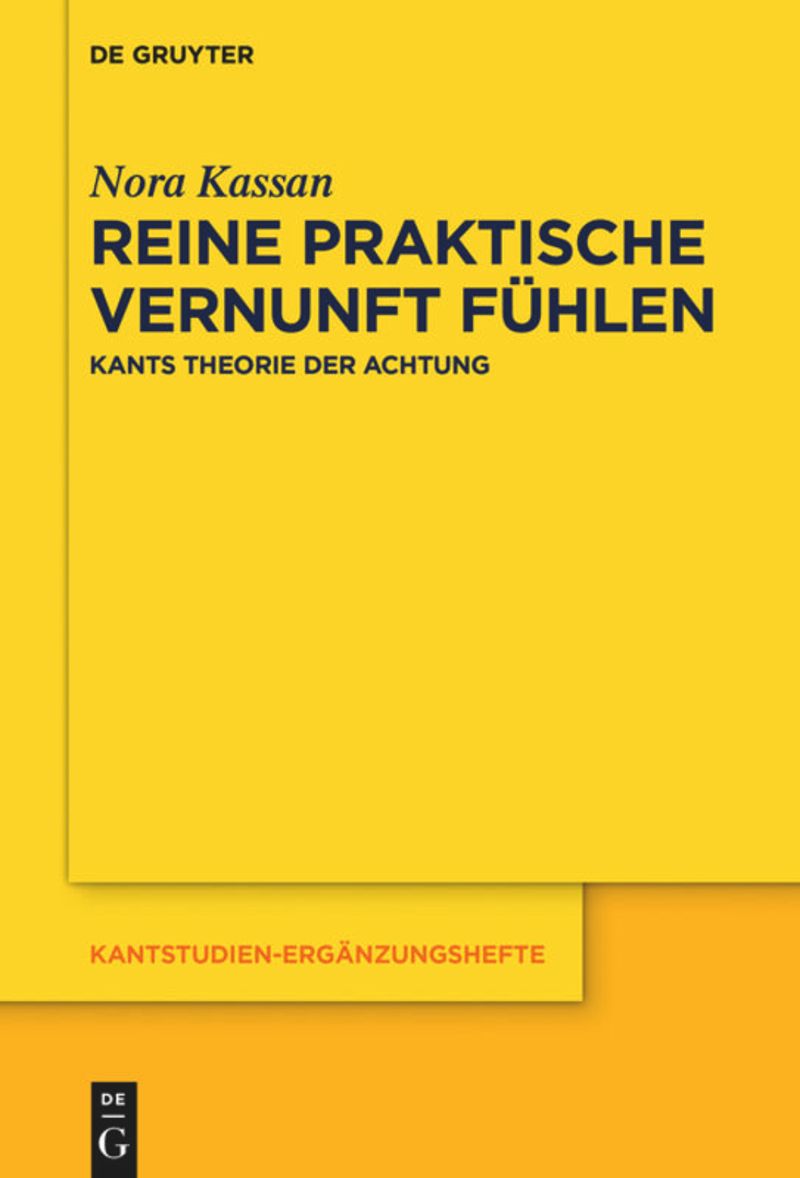 book: Reine praktische Vernunft fühlen