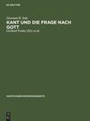 book: Kant und die Frage nach Gott