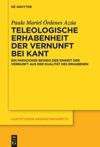 book: Teleologische Erhabenheit der Vernunft bei Kant