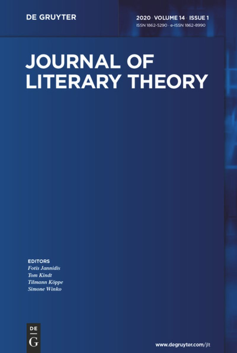 journal: Journal of Literary Theory