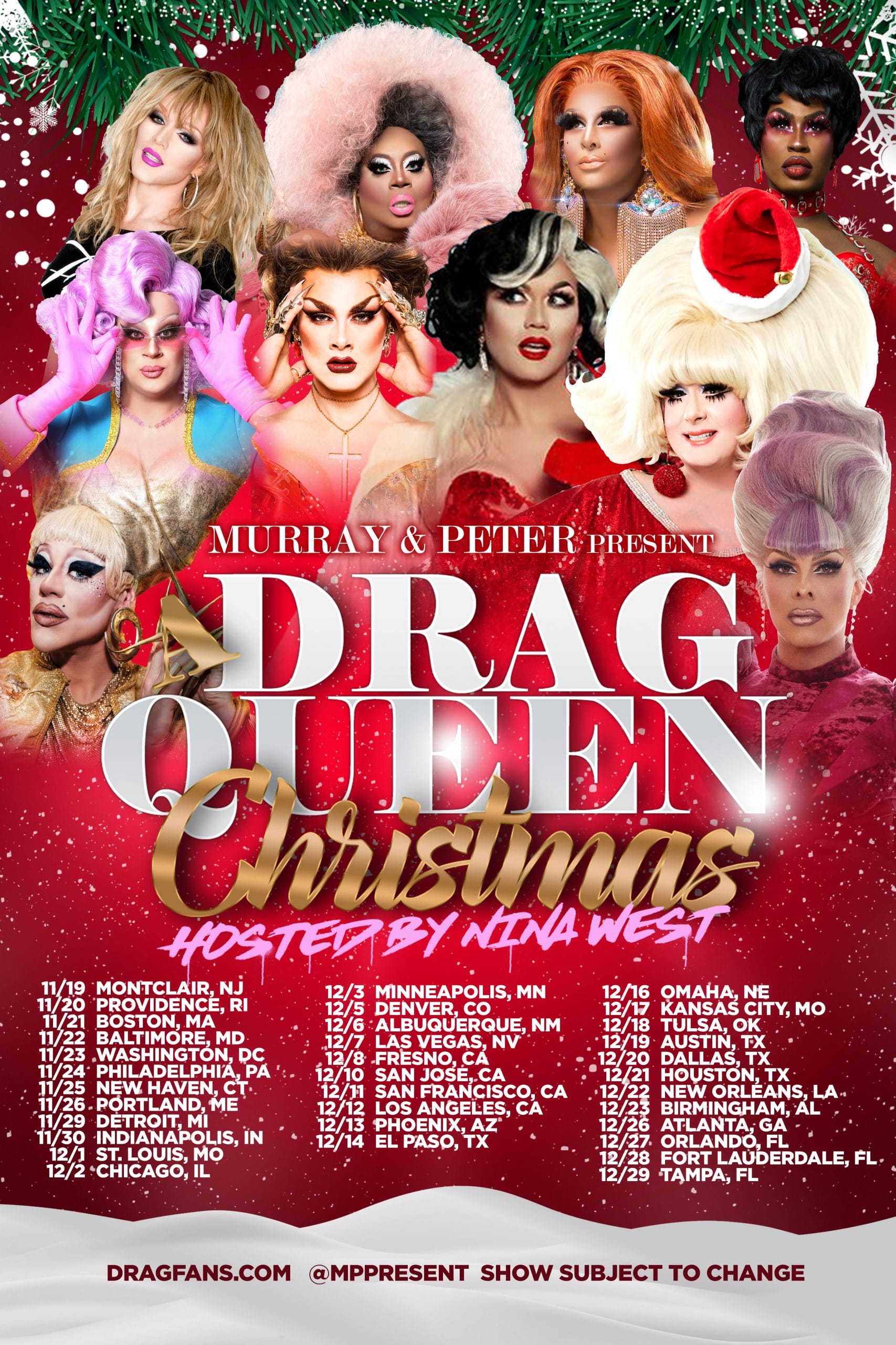 Past Drag Queen Tours Dragfans