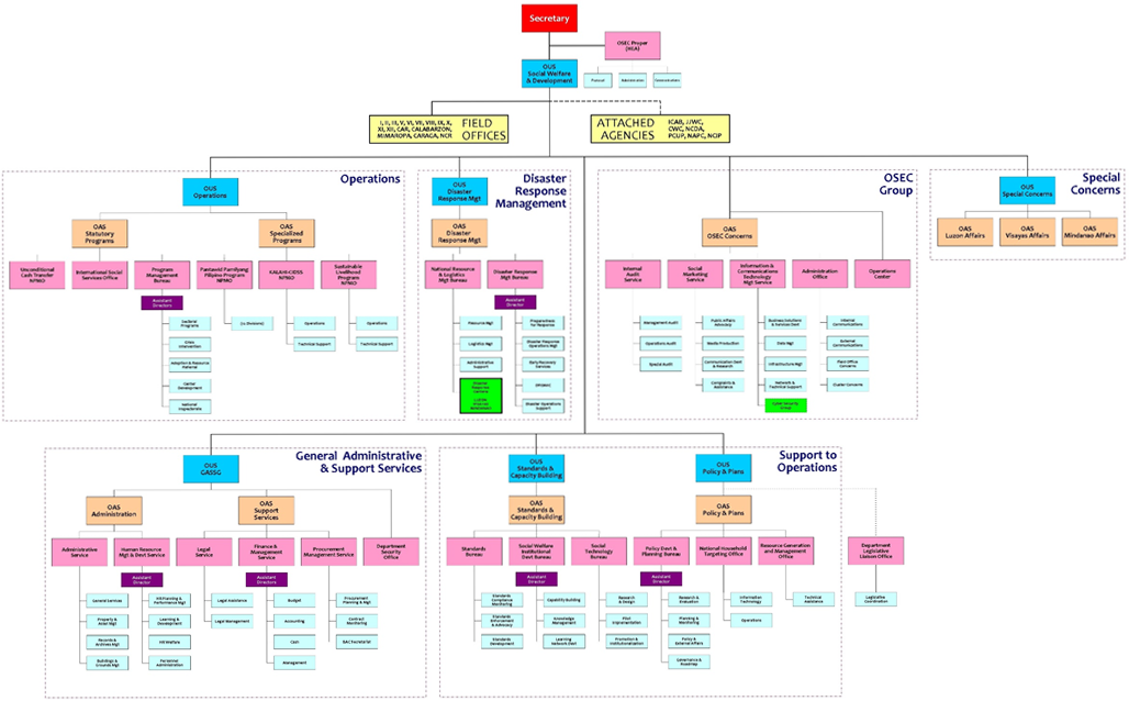 DSWD Organizational Structure