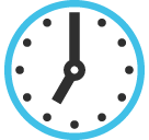 Clock Face Seven Oclock Emoji - Hangouts / Android Version