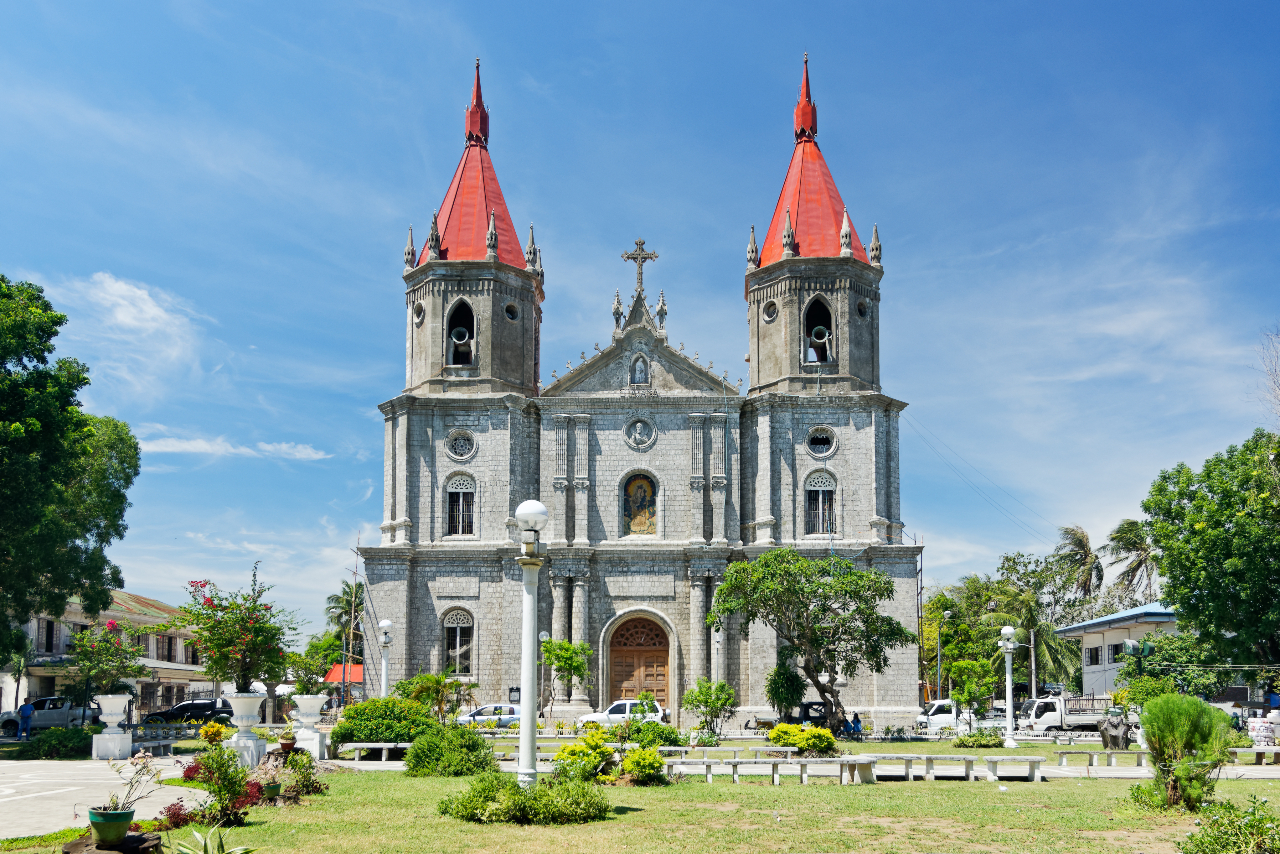 Iloilo, Philippines - Molo Church (the Church of St. Anne Parish) is a Spanish colonial church and heritage site in Molo District of Iloilo.