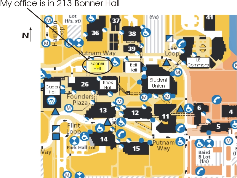 Ub North Campus Map Pdf - United States Map