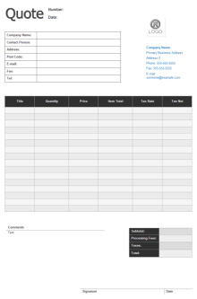 Product Invoice