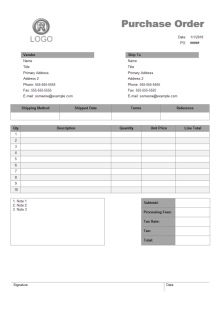 Product Invoice