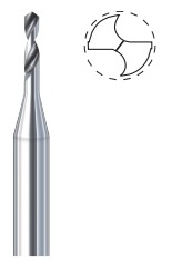 Carbide Twist Drill Bur, FIG.4205S