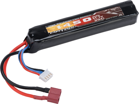 Matrix High Performance 11.1V Stick Type Airsoft LiPo Battery (Model: 1450mAh - 20C / Deans)