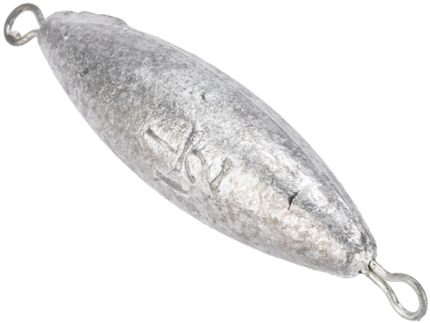 Battle Angler Double Ring Torpedo Lead Weight Sinker (Size: 1.5oz / Pack of 2)