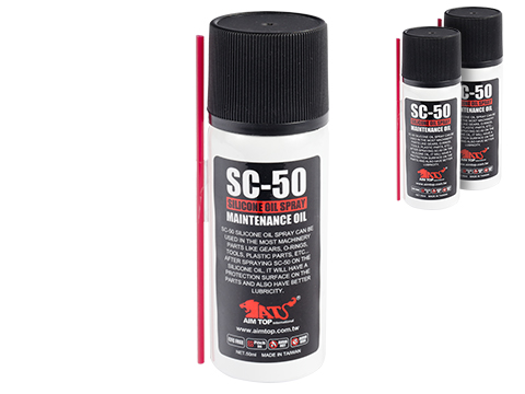 AIM All Purpose Silicone Lubricant Oil Spray for Airsoft / Firearm 