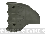 Bravo Polymer Ergo Magazine Well Grip for Airsoft M4 Forged Styled Receivers (Color: OD Green)