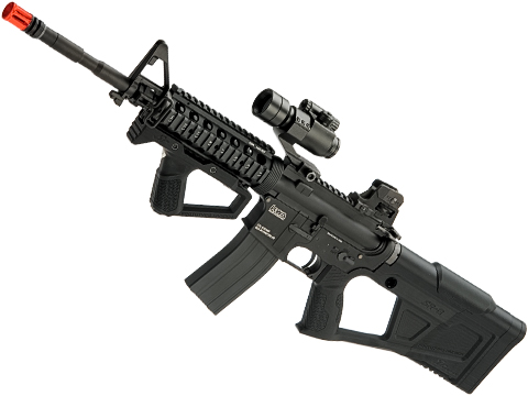 Evike Custom KWA LM4 SRQ Gas Blowback Airsoft Rifle (Color: Black)