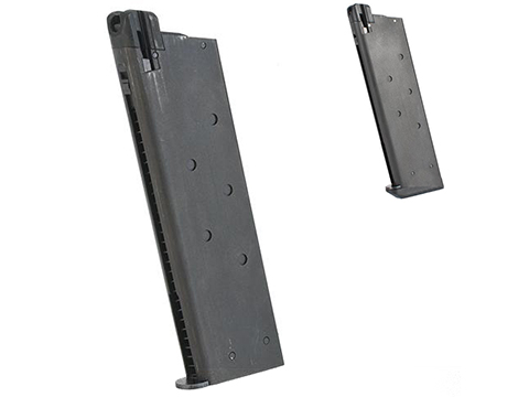 KWA 21rd Full Metal Magazine for KWA 1911 Series NS2 System Gas Blowback Pistol (Type: Tactical)