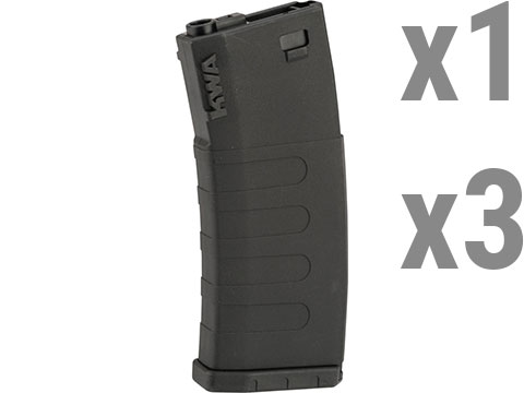 KWA K400 400rd Polymer Hi Capcity Magazine for M4 / M16 Series Airsoft AEG Rifles 