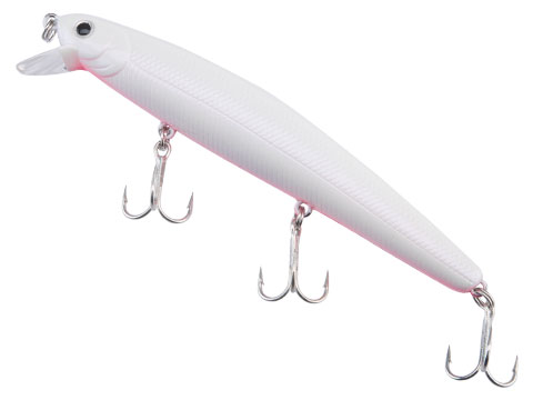 Lucky Craft FlashMinnow 110 Saltwater Fishing Lure (Model: Super Glow Cherry Berry)