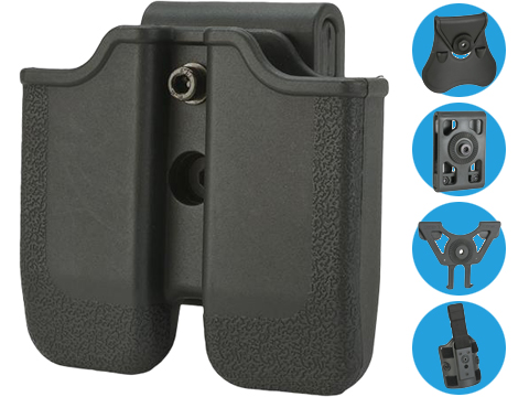 Matrix Hardshell Adjustable Magazine Holster for 1911 Series Pistol Mags 